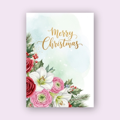 Seasonal Christmas card