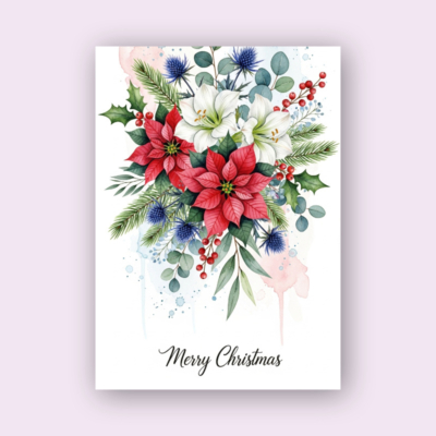 Holiday wishes card