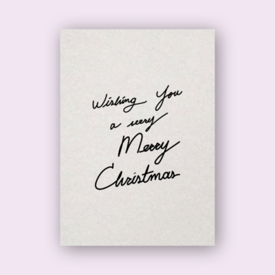 New Year card