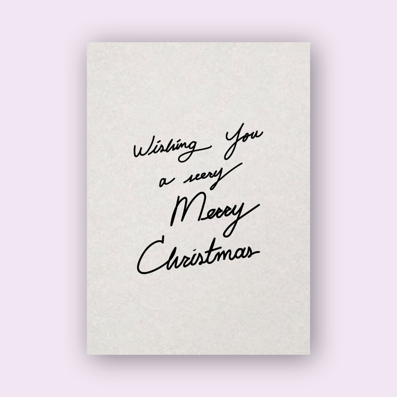 New Year card