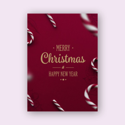 Festive greeting card
