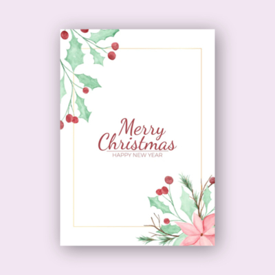 Merry New Year Card