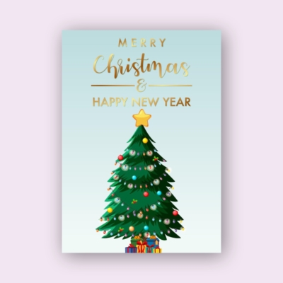 Festive Christmas Card
