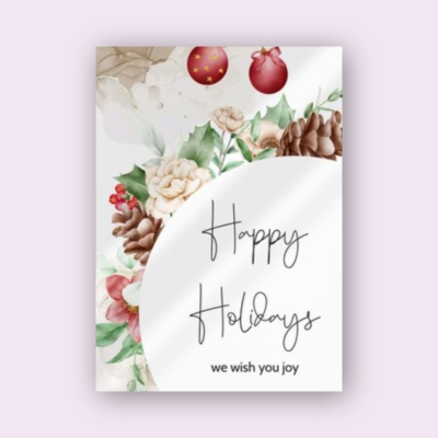 Festive Xmas Card