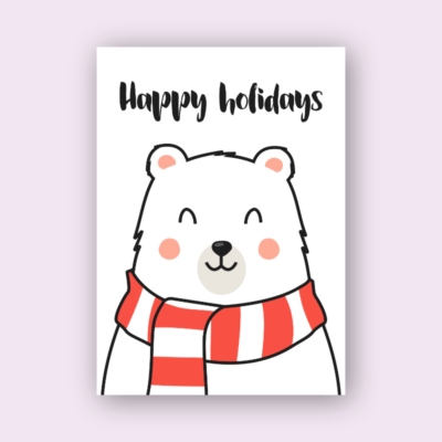 Festive Xmas Card
