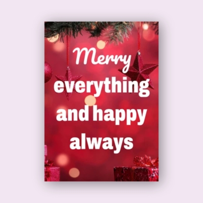Christmas card