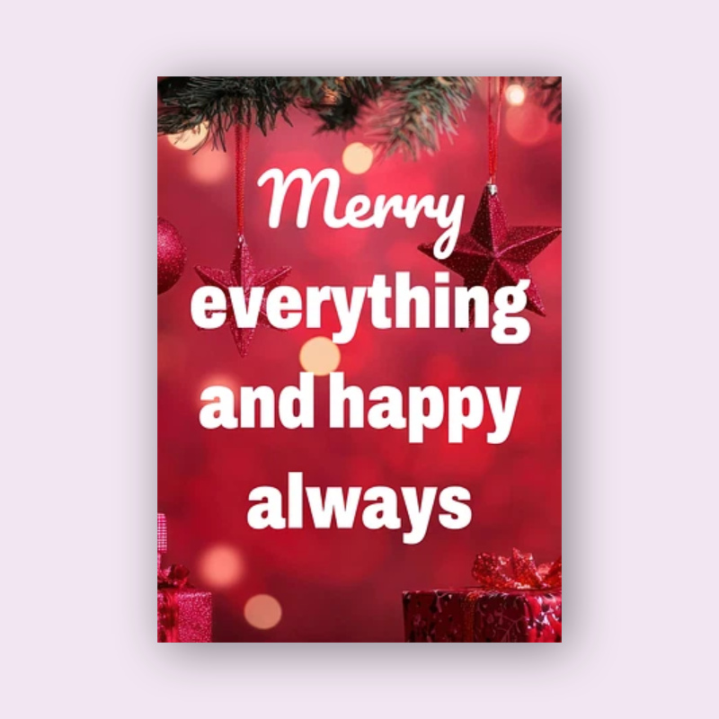 Christmas card