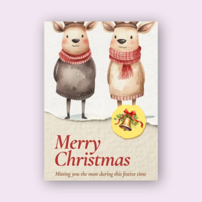 Luxury Christmas card