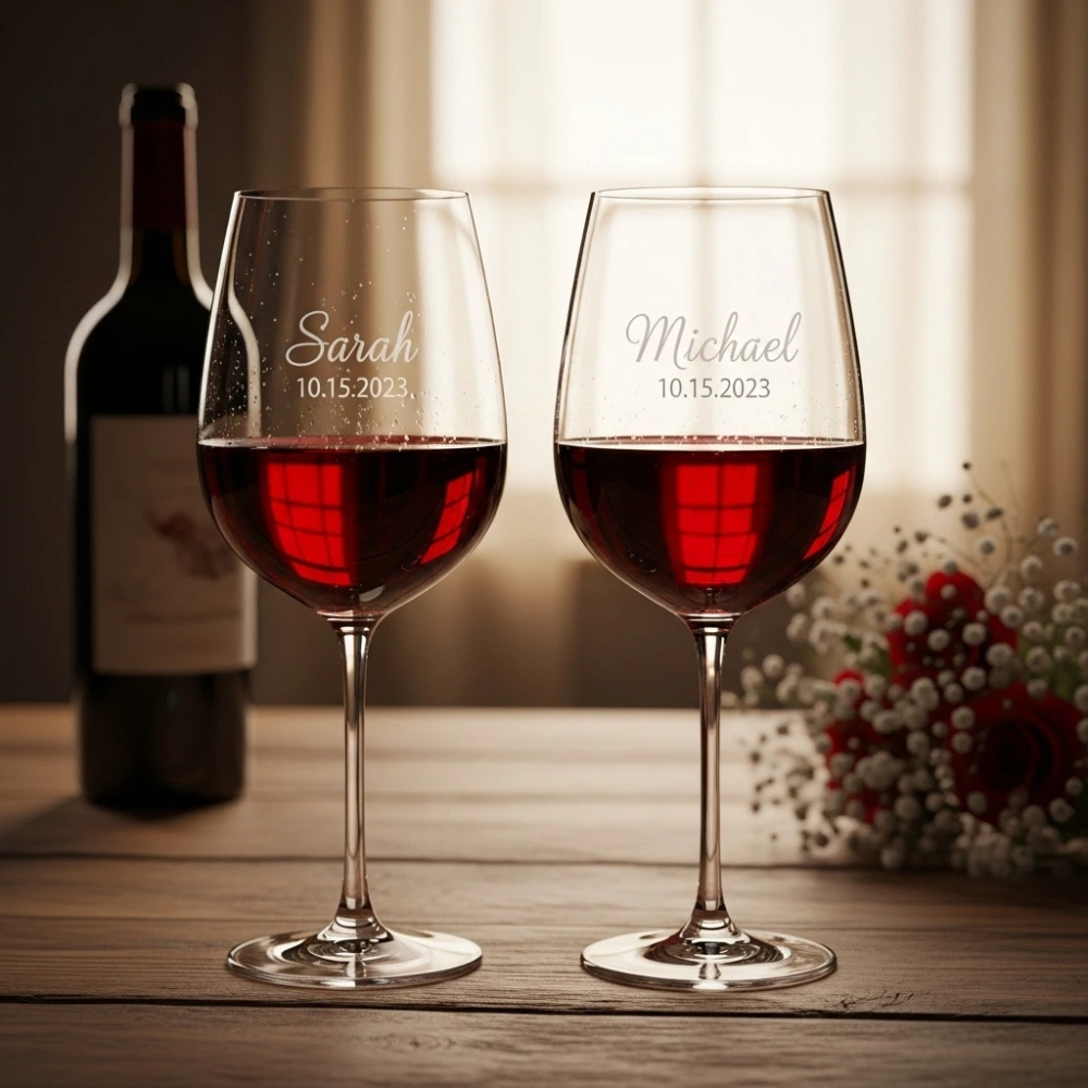 Personalized Anniversary Wine Glasses Nairobi