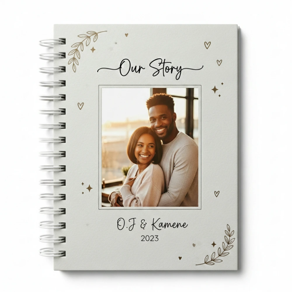 Personalized Couples Photo Album Nairobi