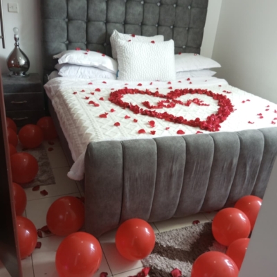 Anniversary Surprise Room Setup