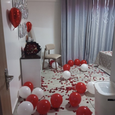 luxury birthday room setup Nairobi