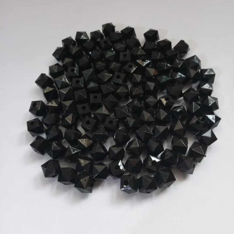 Black Crystal Glass Beads 10mm Pack in Kenya