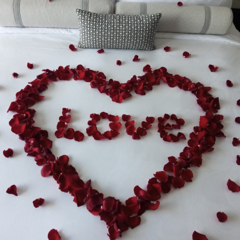 Romantic Valentine’s Room Surprise Setup