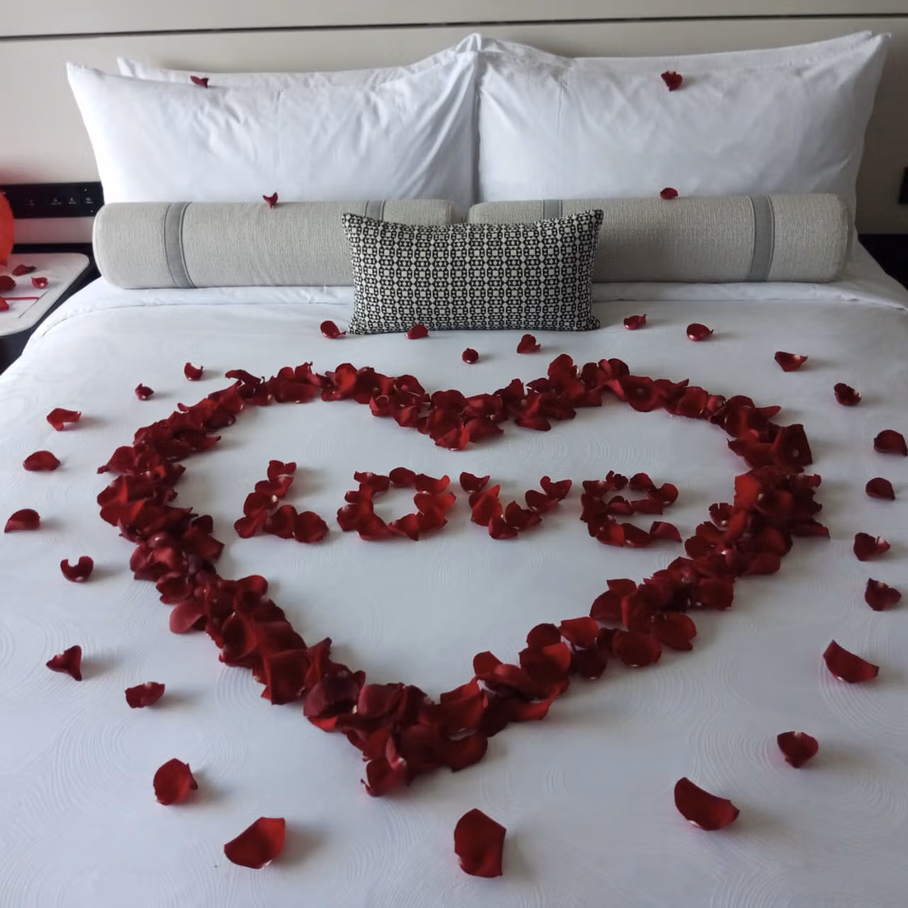 Valentine’s Room Surprise Setup