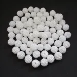 White Strawberry Beads 12mm Pack