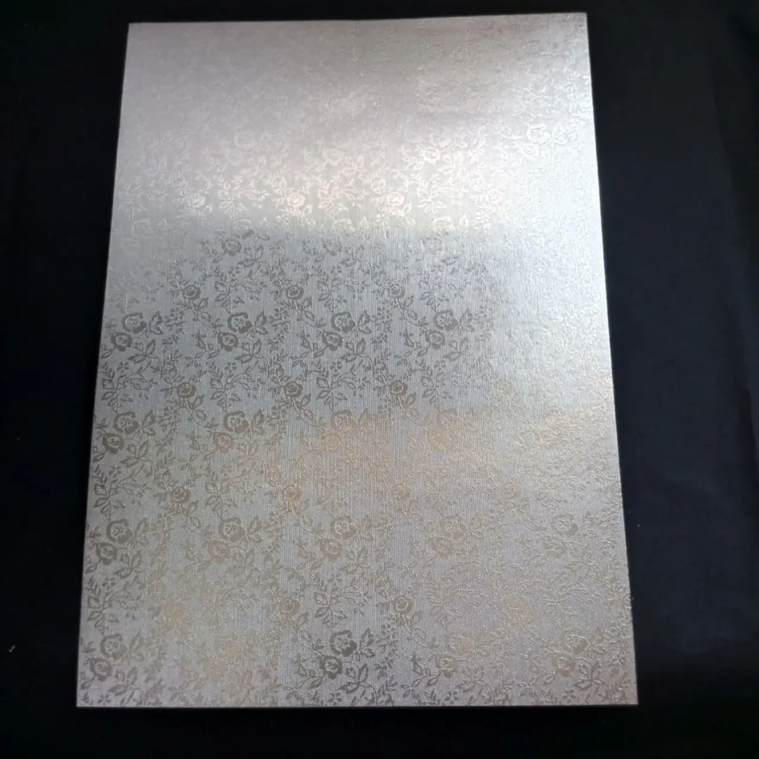 A4 Embossed Paper metallic grey in Kenya