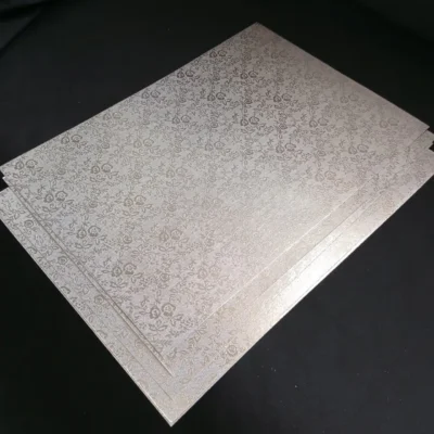 embossed paper mirrored grey (2) A4 Embossed Paper metallic grey in Nairobi