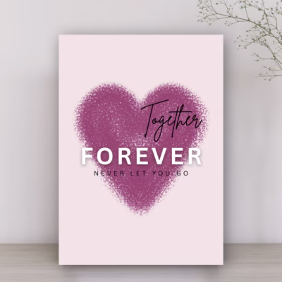 Luxury Foil Valentine’s Card
