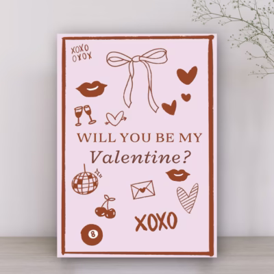 Cultural African Valentine’s Card