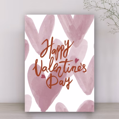 Handwritten Valentine’s Card