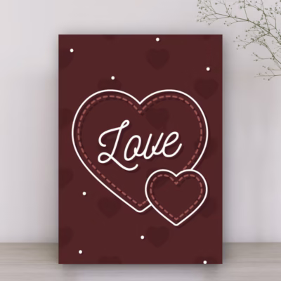 ‘You Make My Heart Bloom’ Floral Card