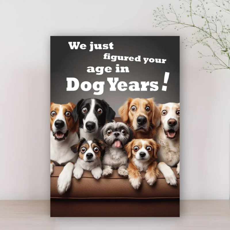 Gooji Dogs Birthday Card