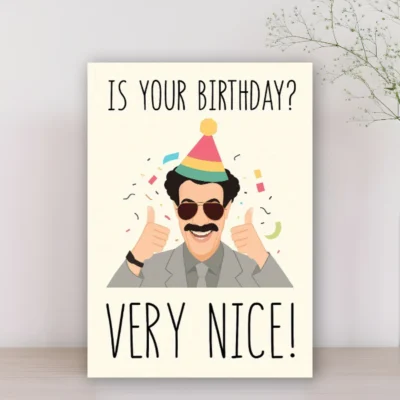 Borat Birthday Card Nairobi