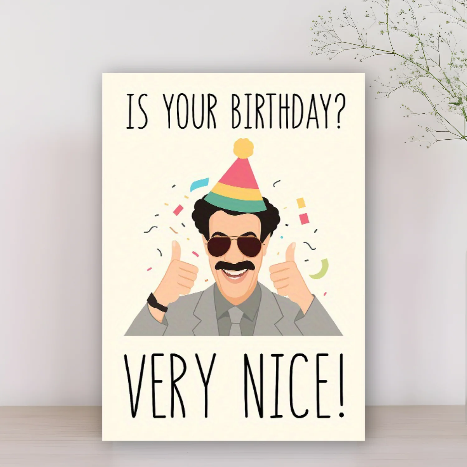 Borat Birthday Card Nairobi