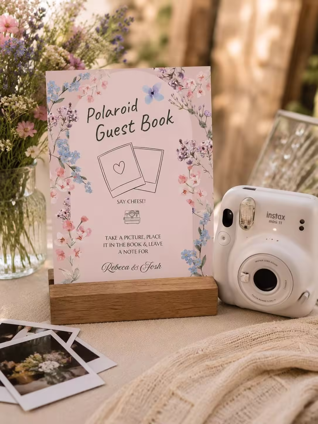 Interactive Polaroid & Photo-Strip Guestbook Stations